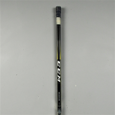 Connor McDavid - Edmonton Oilers - CCM Super Tacks Stick - Stanley Cup Playoffs Round 1, Game 3 at Winnipeg Jets - May 23, 2021 - Photo-Matched