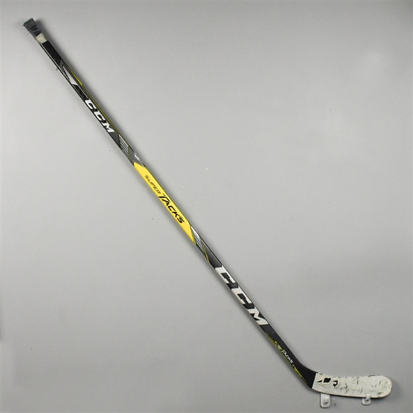 Connor McDavid - Edmonton Oilers - CCM Super Tacks Stick - Goal & OT Assist - March 20 - April 19, 2021 - Photo-Matched to 4 Games