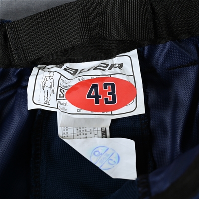 Tom Wilson - Bauer Pants Shell - Worn in Stadium Series Practice and on February 21, 2023