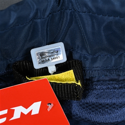 Connor McMichael - Game-Issued CCM Pants Shell