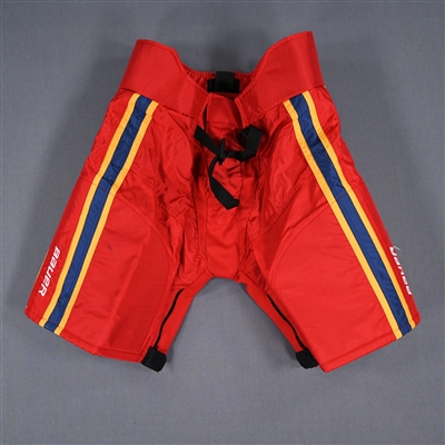Tomas Tatar - Game-Worn Red Reverse Retro Bauer Pants Shell  - 2022-23 NHL Season