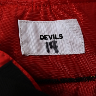 Nathan Bastian - Game-Issued Red Reverse Retro Bauer Pants Shell - Practice Only - 2022-23 NHL Season