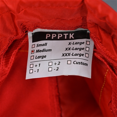 Nikita Okhotiuk - Game-Worn Red Reverse Retro CCM Pants Shell  - 2022-23 NHL Season