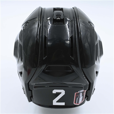 Brendan Smith - Game-Worn  Black, Bauer Helmet w/ Oakley Shield - 2022-23 NHL Regular Season and 2023 Stanley Cup Playoffs