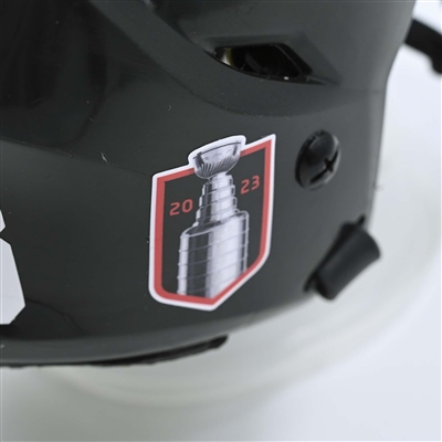 Ondrej Palat - Game-Worn  Black, Bauer Helmet w/ Bauer Shield - 2022-23 NHL Regular Season and 2023 Stanley Cup Playoffs