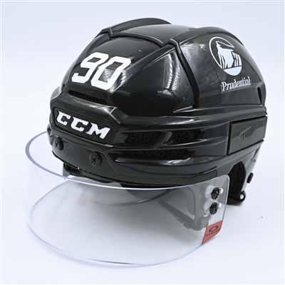 Tomas Tatar - Game-Worn  Black, CCM Helmet w/ Oakley Shield - 2022-23 NHL Regular Season and 2023 Stanley Cup Playoffs