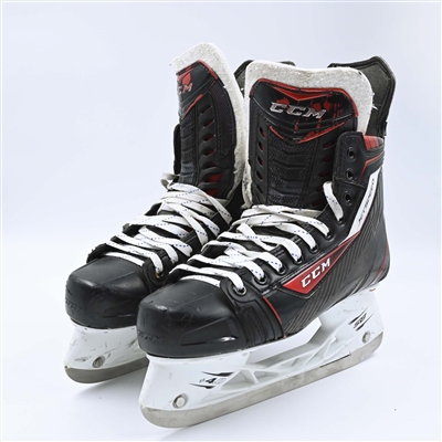 Connor McDavid - Edmonton Oilers - CCM JetSpeed Skates - 100th Career Goal - November 17, 2018 - November 23, 2018 - Photo-Matched to 3 Games