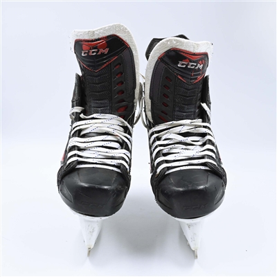 Connor McDavid - Edmonton Oilers - CCM JetSpeed Skates - 100th Career Goal - November 17, 2018 - November 23, 2018 - Photo-Matched to 3 Games