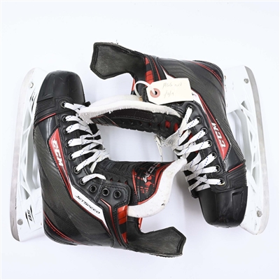 Connor McDavid - Edmonton Oilers - CCM JetSpeed Skates - 100th Career Goal - November 17, 2018 - November 23, 2018 - Photo-Matched to 3 Games