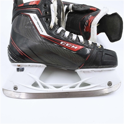 Connor McDavid - Edmonton Oilers - CCM JetSpeed Skates - 100th Career Goal - November 17, 2018 - November 23, 2018 - Photo-Matched to 3 Games