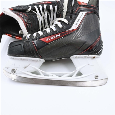 Connor McDavid - Edmonton Oilers - CCM JetSpeed Skates - 100th Career Goal - November 17, 2018 - November 23, 2018 - Photo-Matched to 3 Games