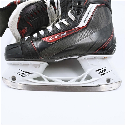 Connor McDavid - Edmonton Oilers - CCM JetSpeed Skates - 100th Career Goal - November 17, 2018 - November 23, 2018 - Photo-Matched to 3 Games