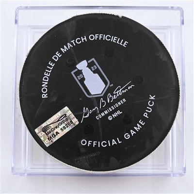 Seattle Kraken - Game Puck - May 7, 2023 vs. Dallas Stars - 2023 Stanley Cup Playoffs - Round 2, Game 3 - 1st Period (Kraken Logo)