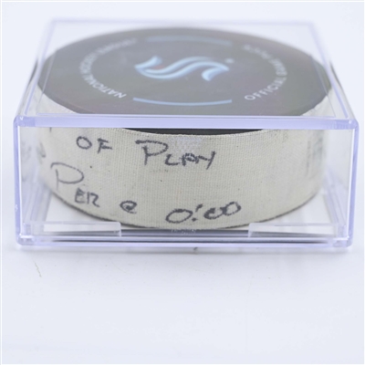 Seattle Kraken - Game Puck - May 7, 2023 vs. Dallas Stars - 2023 Stanley Cup Playoffs - Round 2, Game 3 - 2nd Period (Kraken Logo)