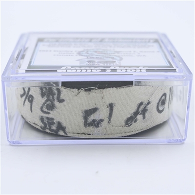Seattle Kraken - Game Puck - May 9, 2023 vs. Dallas Stars - 2023 Stanley Cup Playoffs - Round 2, Game 4 - 1st Period (Kraken Logo)