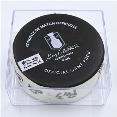 Seattle Kraken - Game Puck - May 9, 2023 vs. Dallas Stars - 2023 Stanley Cup Playoffs - Round 2, Game 4 - 3rd Period (Kraken Logo)