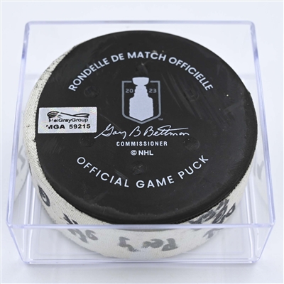 Seattle Kraken - Game Puck - May 9, 2023 vs. Dallas Stars - 2023 Stanley Cup Playoffs - Round 2, Game 4 - 3rd Period (Kraken Logo)