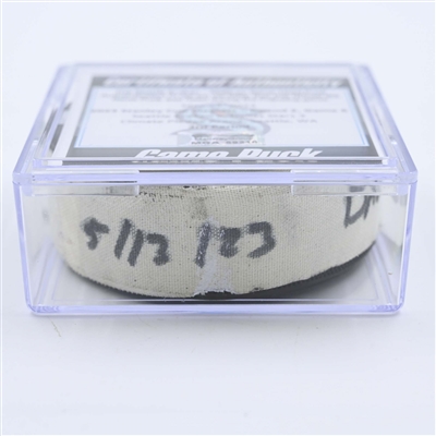 Seattle Kraken - Game Puck - May 13, 2023 vs. Dallas Stars - 2023 Stanley Cup Playoffs - Round 2, Game 6 - 3rd Period (Kraken Logo)