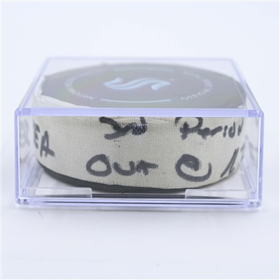 Seattle Kraken - Game Puck - May 13, 2023 vs. Dallas Stars - 2023 Stanley Cup Playoffs - Round 2, Game 6 - 3rd Period (Kraken Logo)