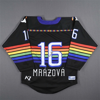 Katerina Mrazova - Game-Issued Pride Jersey