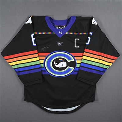 Shannon Turner - Geme-Worn Autographed Pride Jersey w/C - Worn February 26, 2023 vs. Metropolitan Riveters - Final Home Game