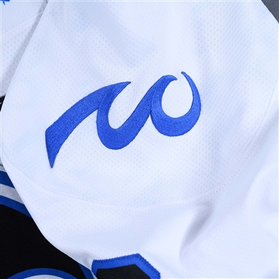 Jonna Albers - Minnesota Whitecaps - Game-Worn White Set 1 Jersey w/A - One Game Only - Worn February 5, 2022