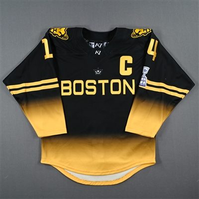 Jillian Dempsey - Boston Pride - Game-Worn Black Set 2 Jersey / Playoffs w/C
