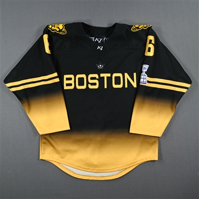 Kali Flanagan - Boston Pride - Game-Worn Black Set 2 Jersey / Playoffs