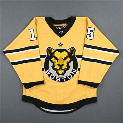 Becca Gilmore - Boston Pride - Game-Worn Gold Set 1 Jersey