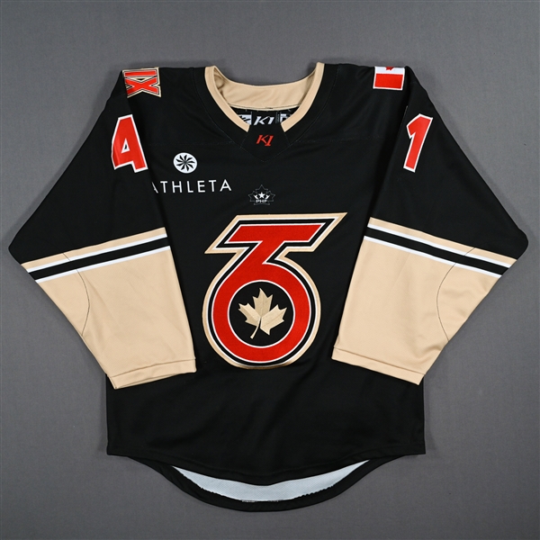 Brittany Howard - Toronto Six - Game-Worn Black Set 1 Jersey