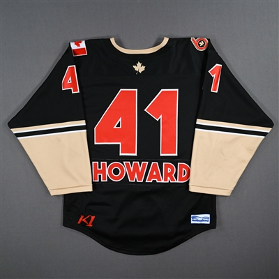 Brittany Howard - Toronto Six - Game-Worn Black Set 1 Jersey