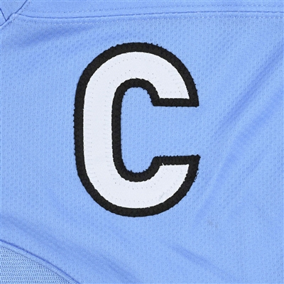 Dominique Kremer - Buffalo Beauts - Game-Worn Blue Set 1 Jersey w/C & May 14 Patch