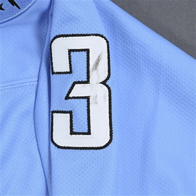 Dominique Kremer - Buffalo Beauts - Game-Worn Blue Set 1 Jersey w/C & May 14 Patch