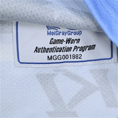Dominique Kremer - Buffalo Beauts - Game-Worn Blue Set 1 Jersey w/C & May 14 Patch