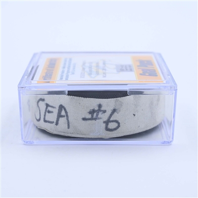 Jared McCann - Seattle Kraken - Goal Puck - March 25, 2023 vs. Nashville Predators (Predators Logo)
