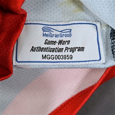 Amanda Pelkey - Metropolitan Riveters - Game-Worn Blue Set 1 Jersey w/A - First PHF Game in Quebec