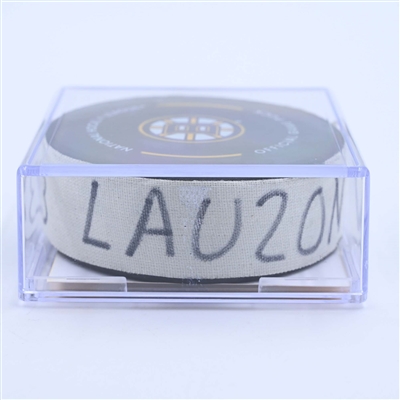 Cole Smith - Nashville Predators - Goal Puck - March 28, 2023 vs. Boston Bruins (Bruins Logo)