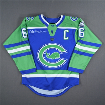 Shannon Turner - Connecticut Whale - Game-Worn Blue Set 1 Jersey w/C