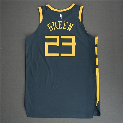 Draymond Green - Golden State Warriors - Game-Issued City Edition Jersey - 2018-19 NBA Season