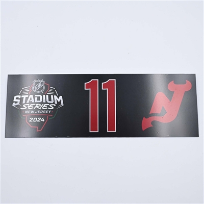 Chris Tierney - 2024 Stadium Series Dressing Room Nameplate