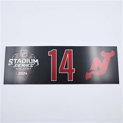 Nathan Bastian - 2024 Stadium Series Dressing Room Nameplate