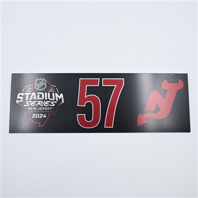 Nick DeSimone - 2024 Stadium Series Dressing Room Nameplate