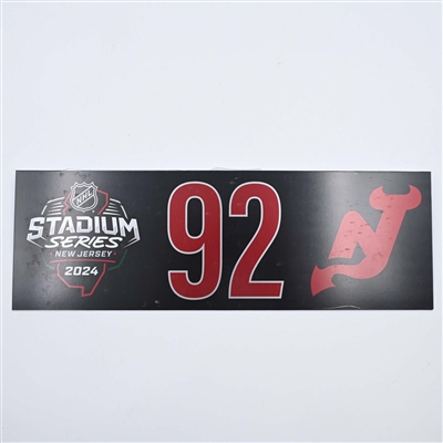 Tomas Nosek - 2024 Stadium Series Dressing Room Nameplate