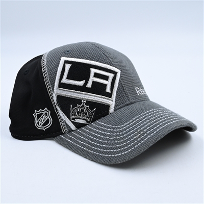 Alec Martinez - Player-Issued Black Practice Hat - Stanley Cup Final Logo - 2012 Stanley Cup Finals
