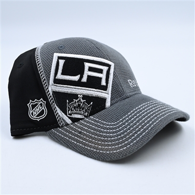 Jarret Stoll - Player-Issued Black Practice Hat - Stanley Cup Final Logo - 2012 Stanley Cup Finals