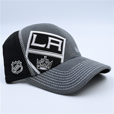 Anze Kopitar - Player-Issued Black Practice Hat - Stanley Cup Final Logo - PHOTO-MATCHED - 2012 Stanley Cup Finals