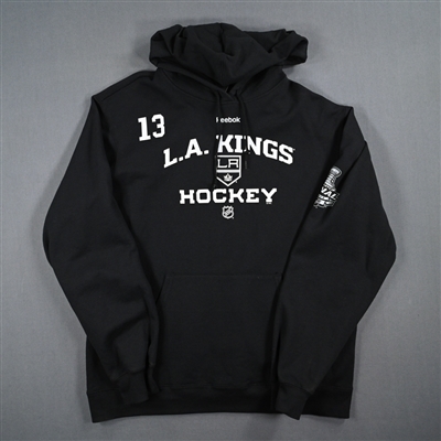 Kyle Clifford - Player-Issued Black Practice Hoodie - Stanley Cup Final Logo - 2012 Stanley Cup Finals