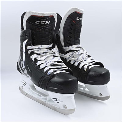 Connor McDavid - Edmonton Oilers - CCM JetSpeed FT6 Pro Skates - 2023 Heritage Classic - Photo-Matched to 3 Games - Oct. 28, 2023 through Nov. 4, 2023