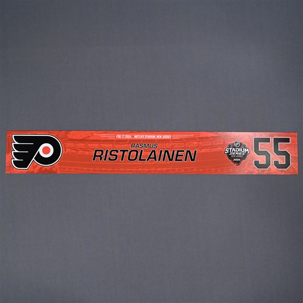 Rasmus Ristolainen - 2024 Stadium Series Locker Room Nameplate