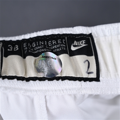 Jarred Vanderbilt - Los Angeles Lakers - Classic Edition Shorts - Worn 2/23/2023 - 2022-23 NBA Season